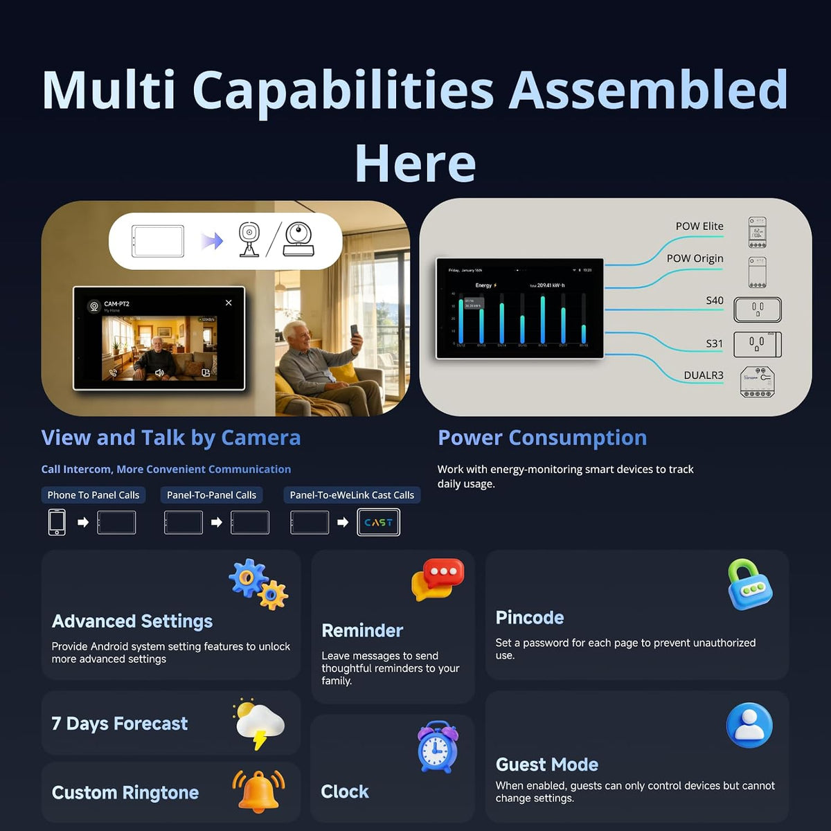 Transform Your Home with the SONOFF Nspanel Pro 120 Intelligent Control Panel