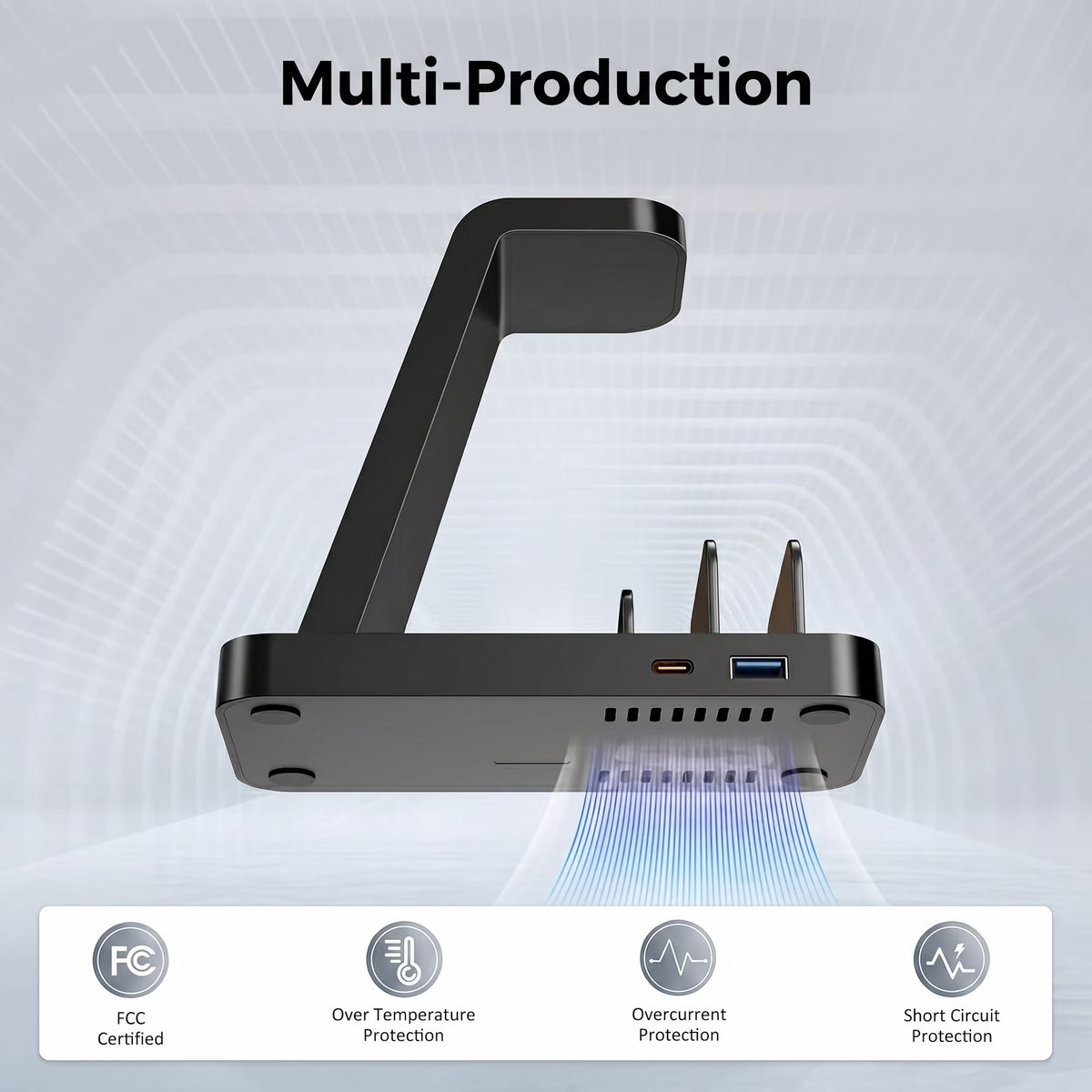 Wireless Charger for Samsung - 5 in 1Charging Station for Galaxy S26 Ultra/S25/S24 & Galaxy Watch, Charging Dock Stand for Android Multiple Devices