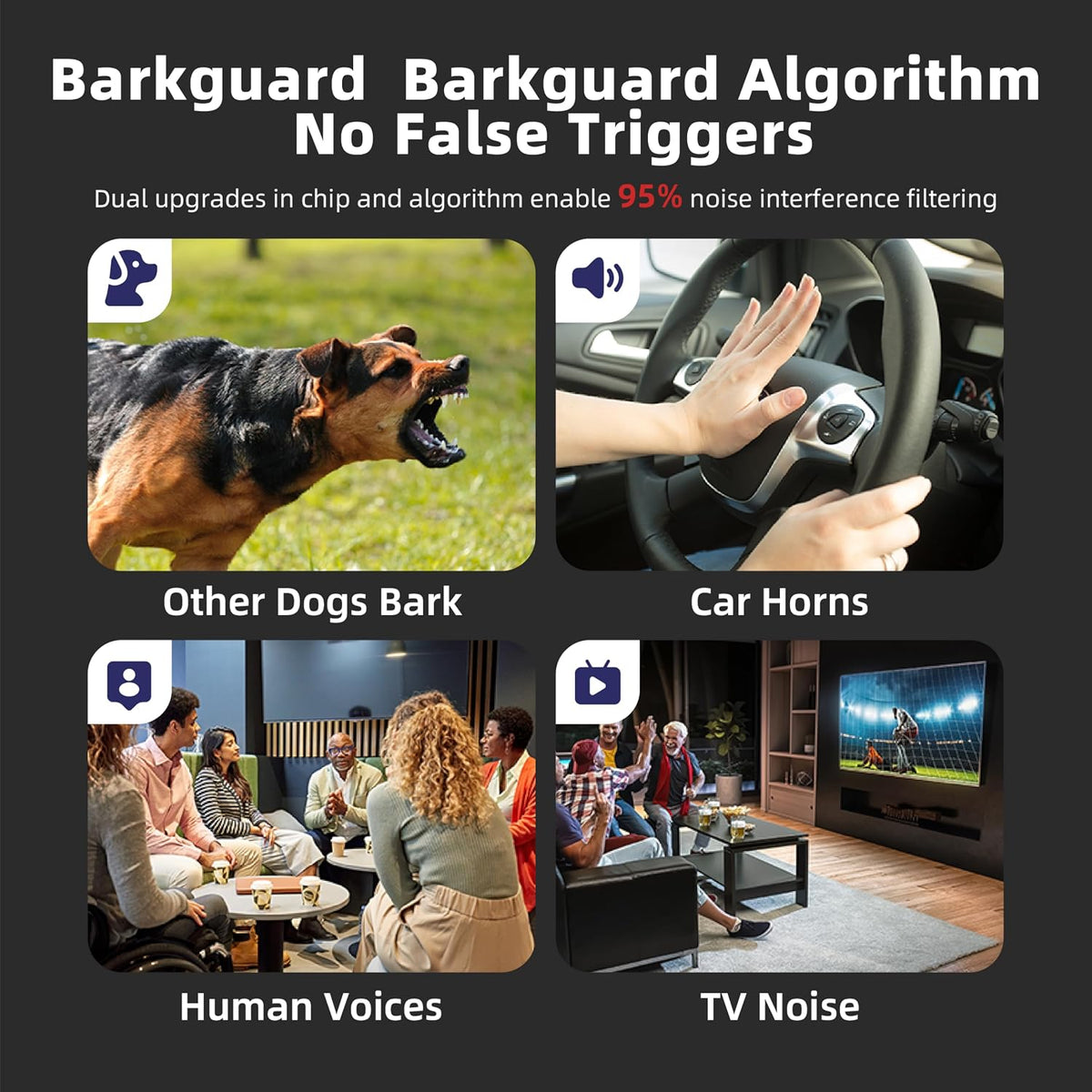 Revolutionary 2025 Smart Bark Collar: Track, Train, and Tame Excessive Barking in Dogs 8-130 lbs with 9 Sensitivity Levels and 4 Shock Settings
