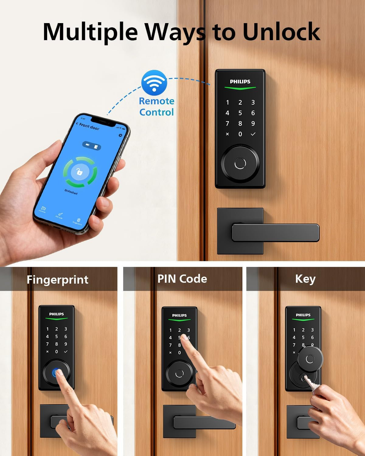 Philips Smart Wi-Fi Fingerprint Door Lock