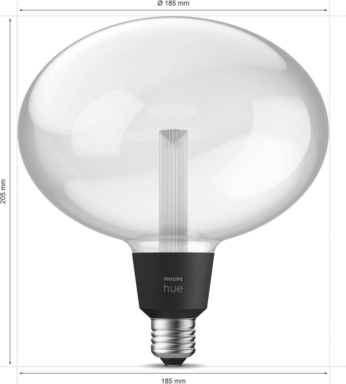 Illuminate Your Space with the Philips Hue Lightguide Ellipse Smart LED Bulb - A Stunning Decorative Lighting Solution