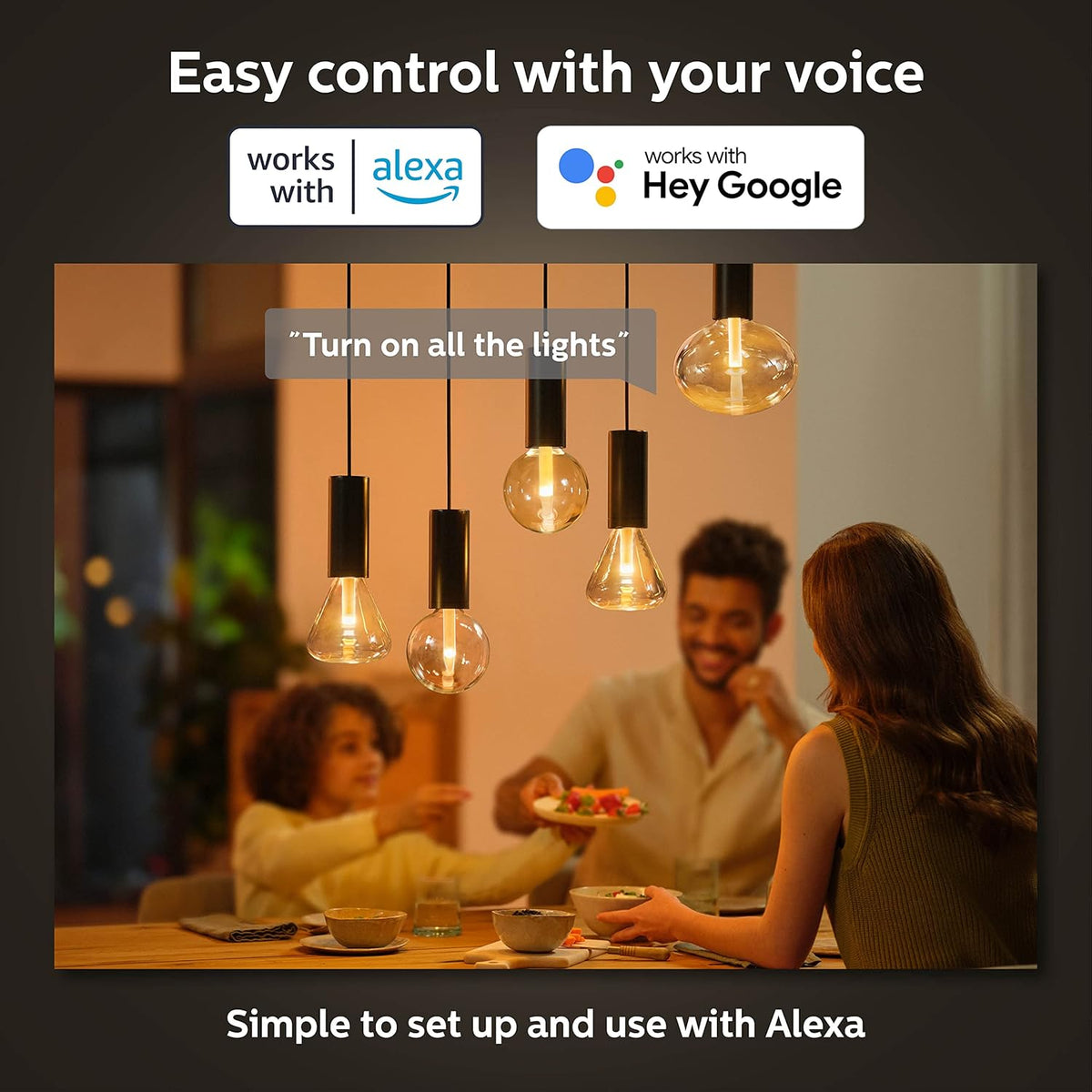 Illuminate Your Space with the Philips Hue Lightguide Ellipse Smart LED Bulb - A Stunning Decorative Lighting Solution