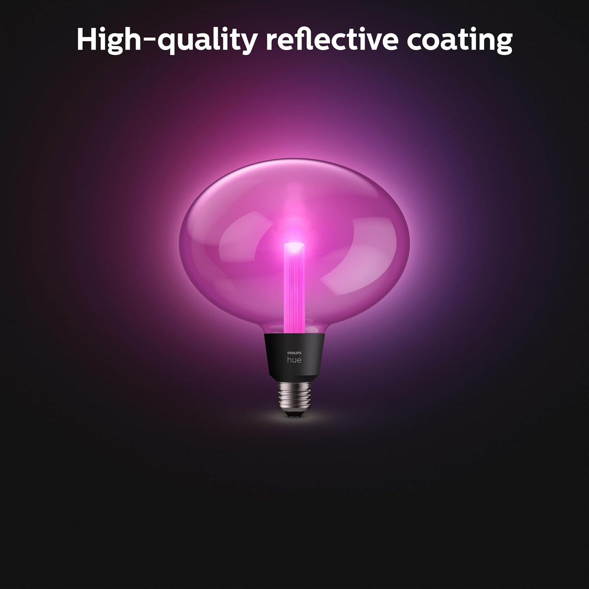 Illuminate Your Space with the Philips Hue Lightguide Ellipse Smart LED Bulb - A Stunning Decorative Lighting Solution