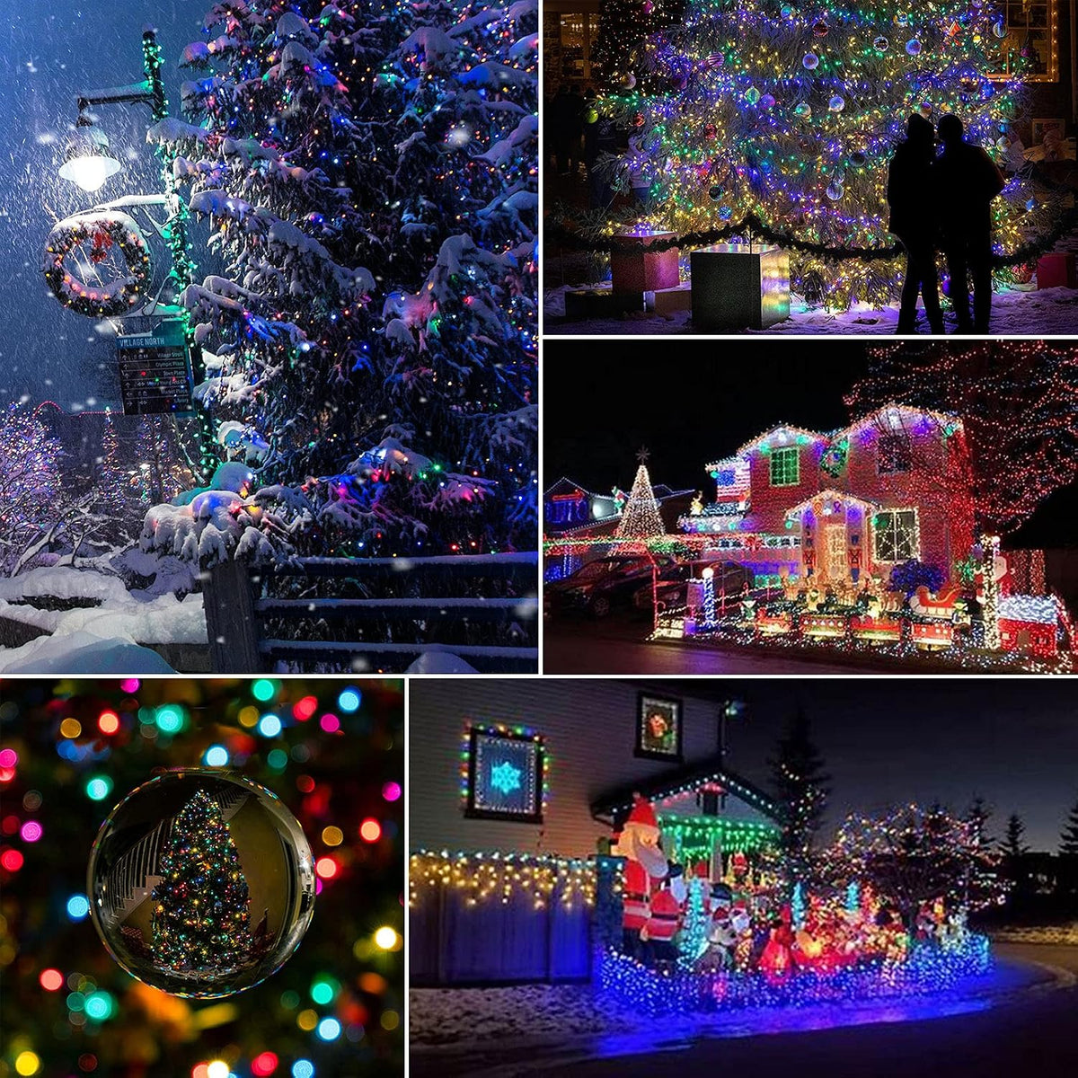 6 Pack 9W 120V E26 Base A19 LED Green Light Bulb for Party Christmas Decor