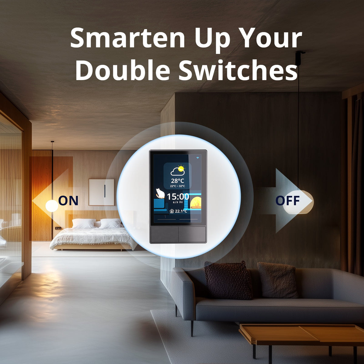 SONOFF Nspanel WIFI Wall Light Switch Smart Scene, Smart Home All-In-One Control