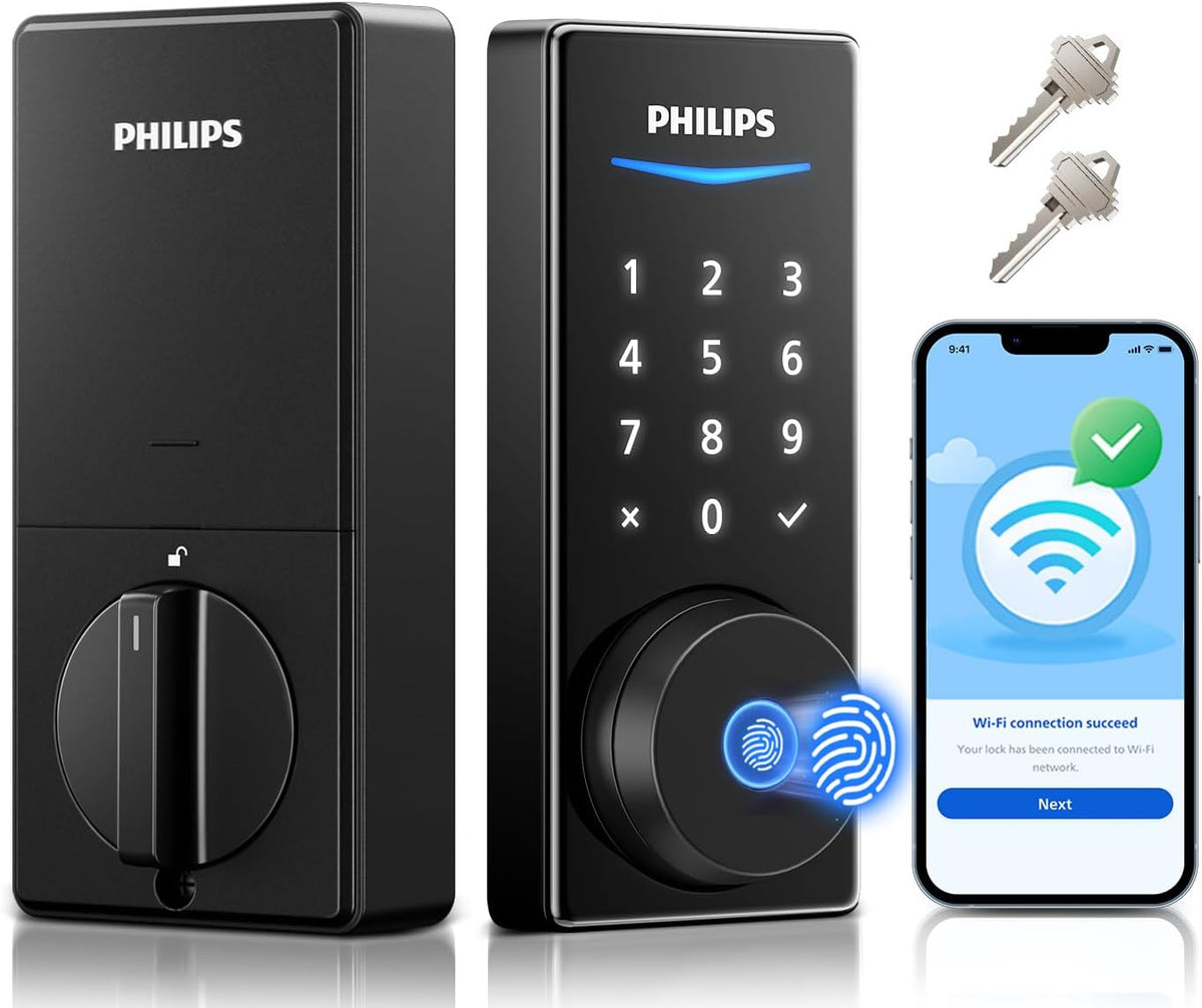 Philips Smart Wi-Fi Fingerprint Door Lock